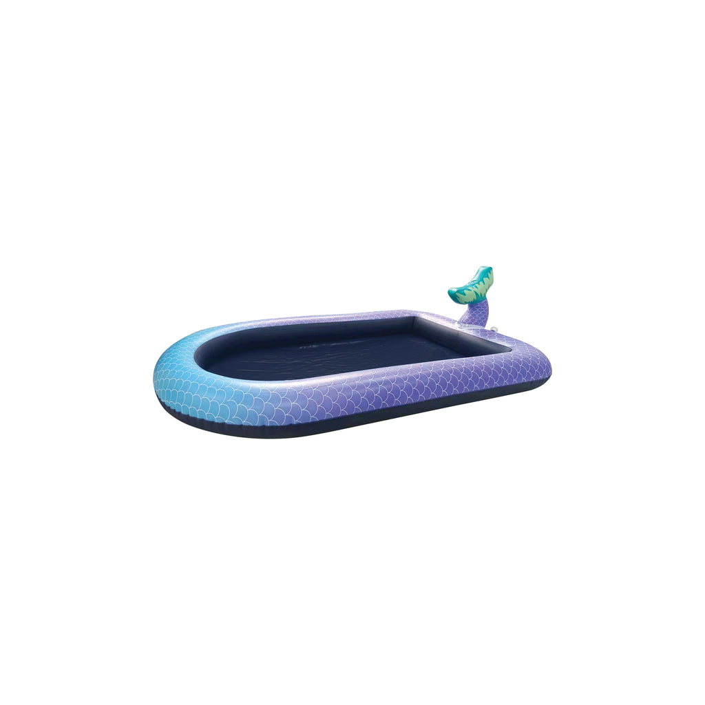SPLASH Mermaid Swimming Pool With Sprinkler Rim