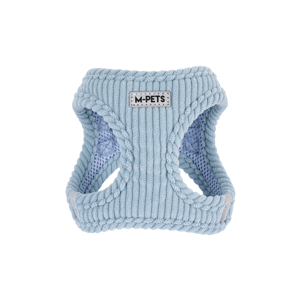 VELVET Dog harness Dusty Blue
