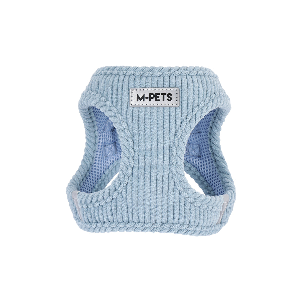 VELVET Dog harness Dusty Blue