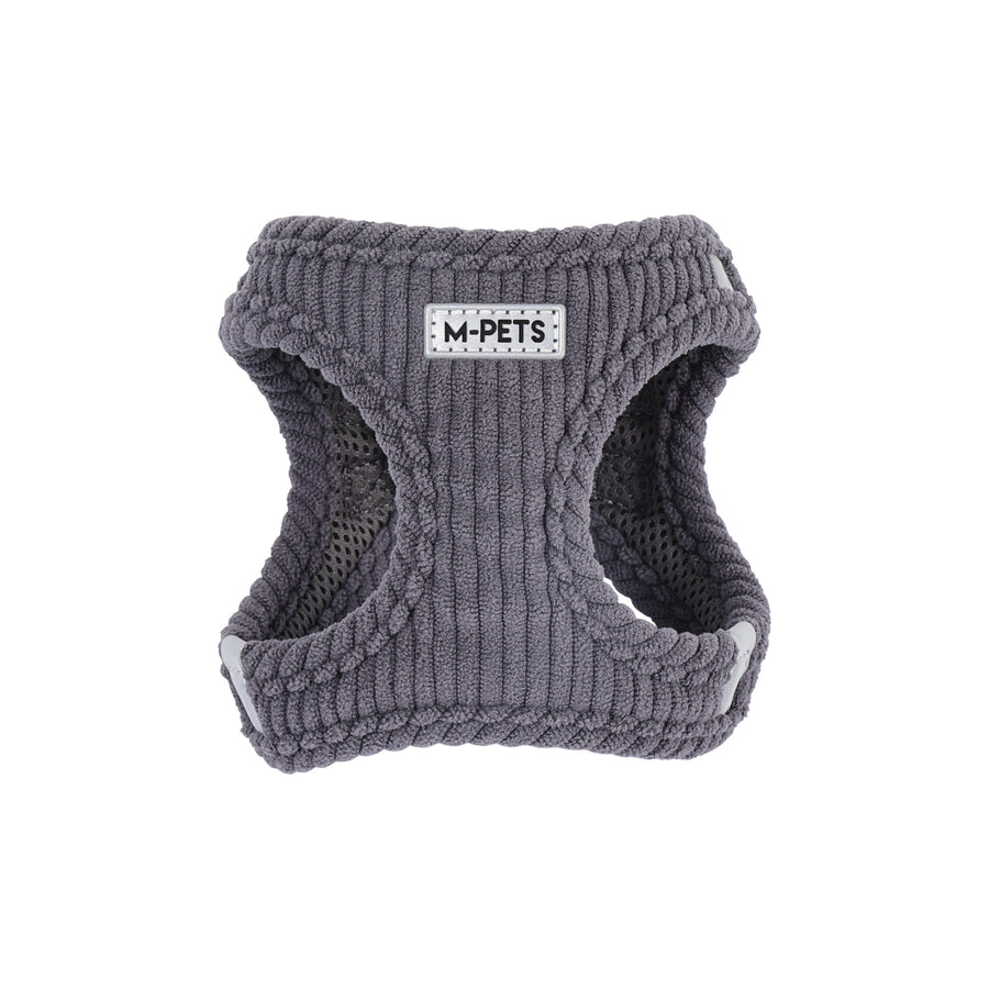 VELVET Dog harness Misty Grey