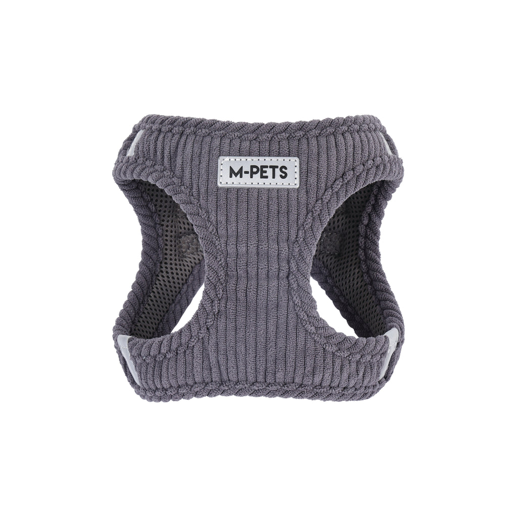 VELVET Dog harness Misty Grey