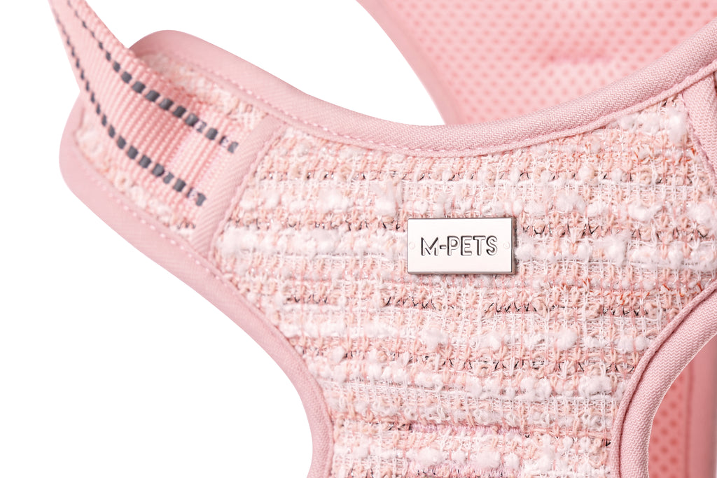 Haute Couture Dog harness Pink charm