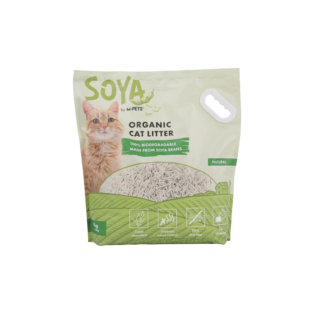 SOYA Cat Litter Natural in color bag