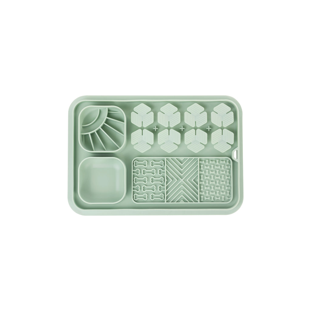 LECCA PRO 6in1 Licking mat Green