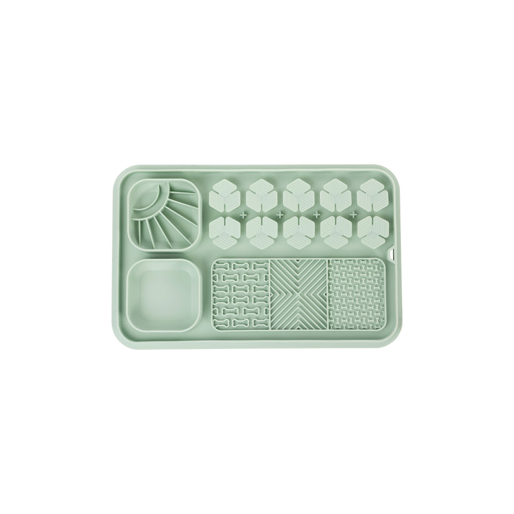 LECCA PRO 6in1 Licking mat Green