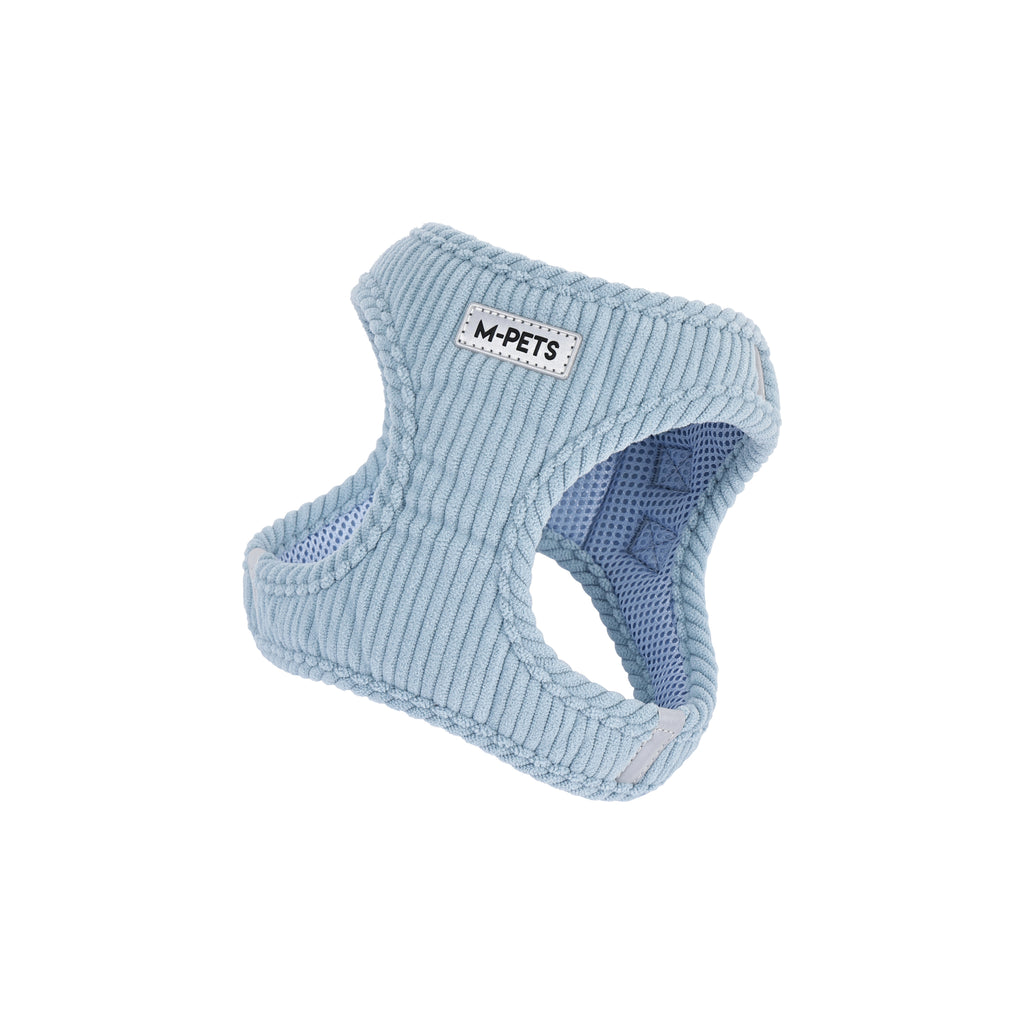 VELVET Dog harness Dusty Blue