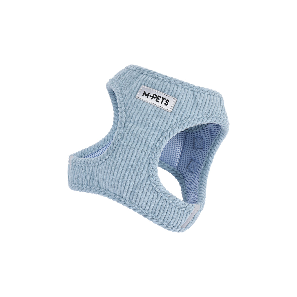VELVET Dog harness Dusty Blue