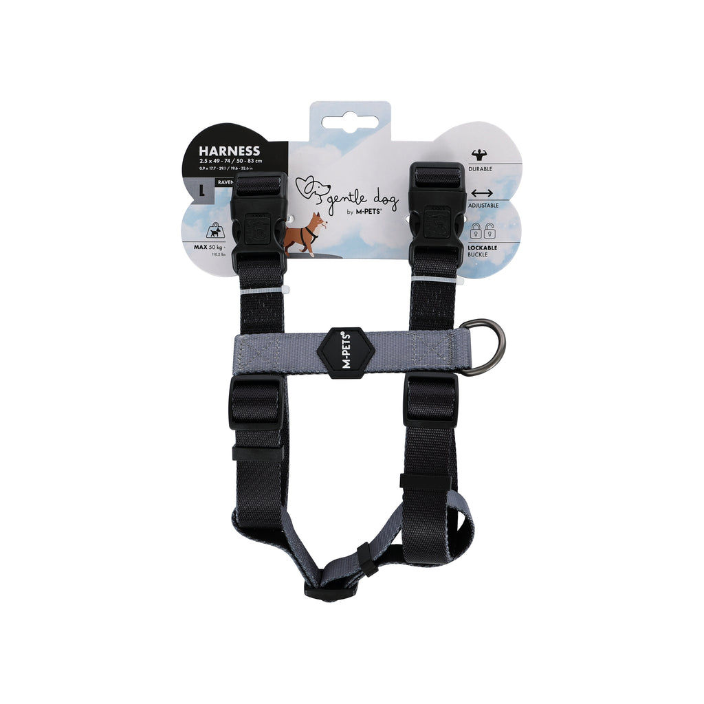 GENTLE DOG Harness Black