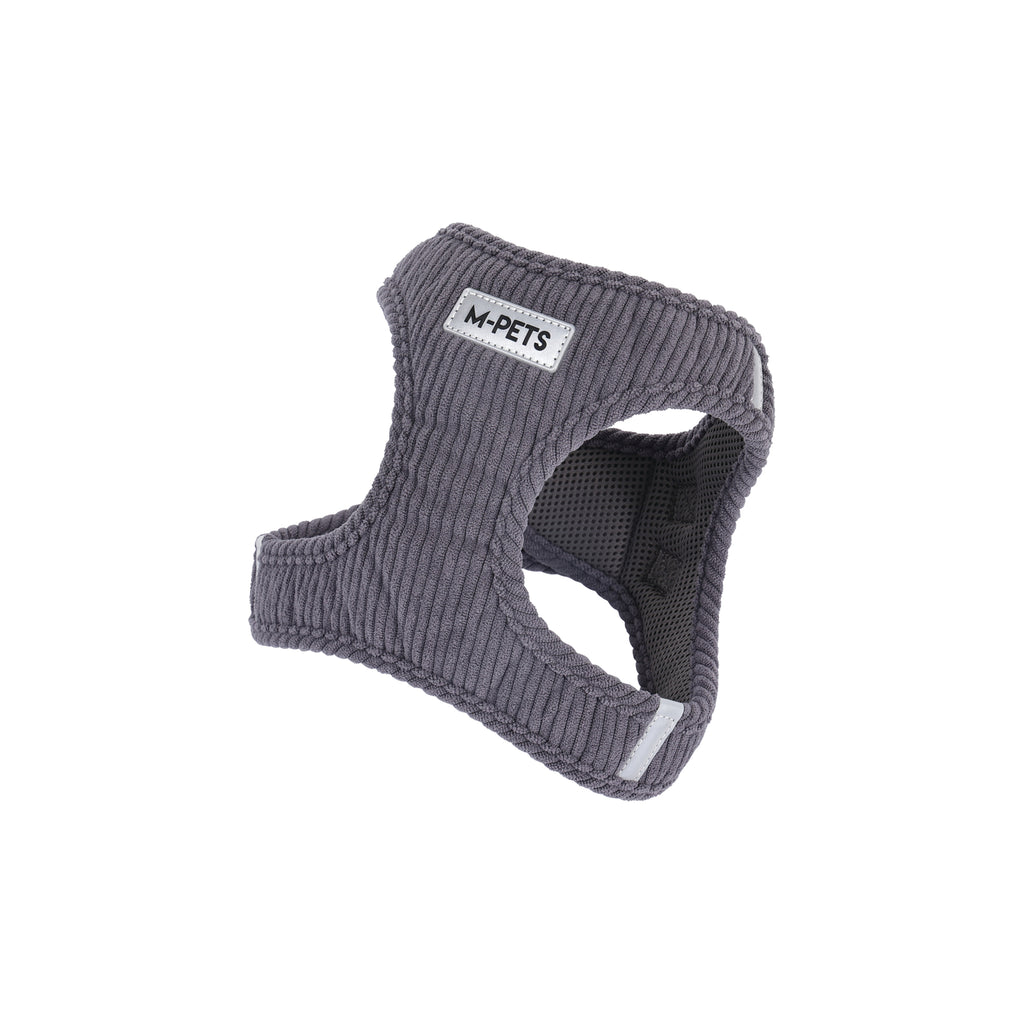 VELVET Dog harness Misty Grey