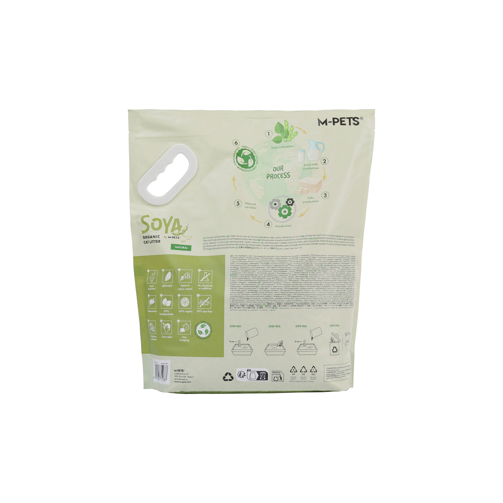 SOYA Cat Litter Natural in color bag