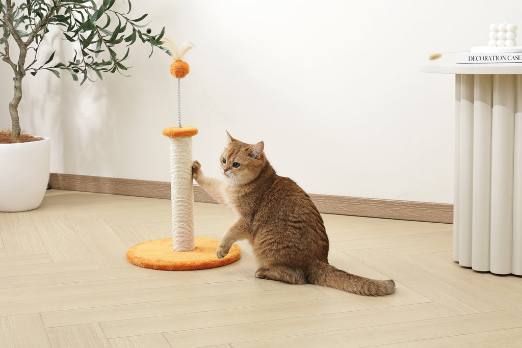 MY SECOND CAT TREE Piuma Arancione