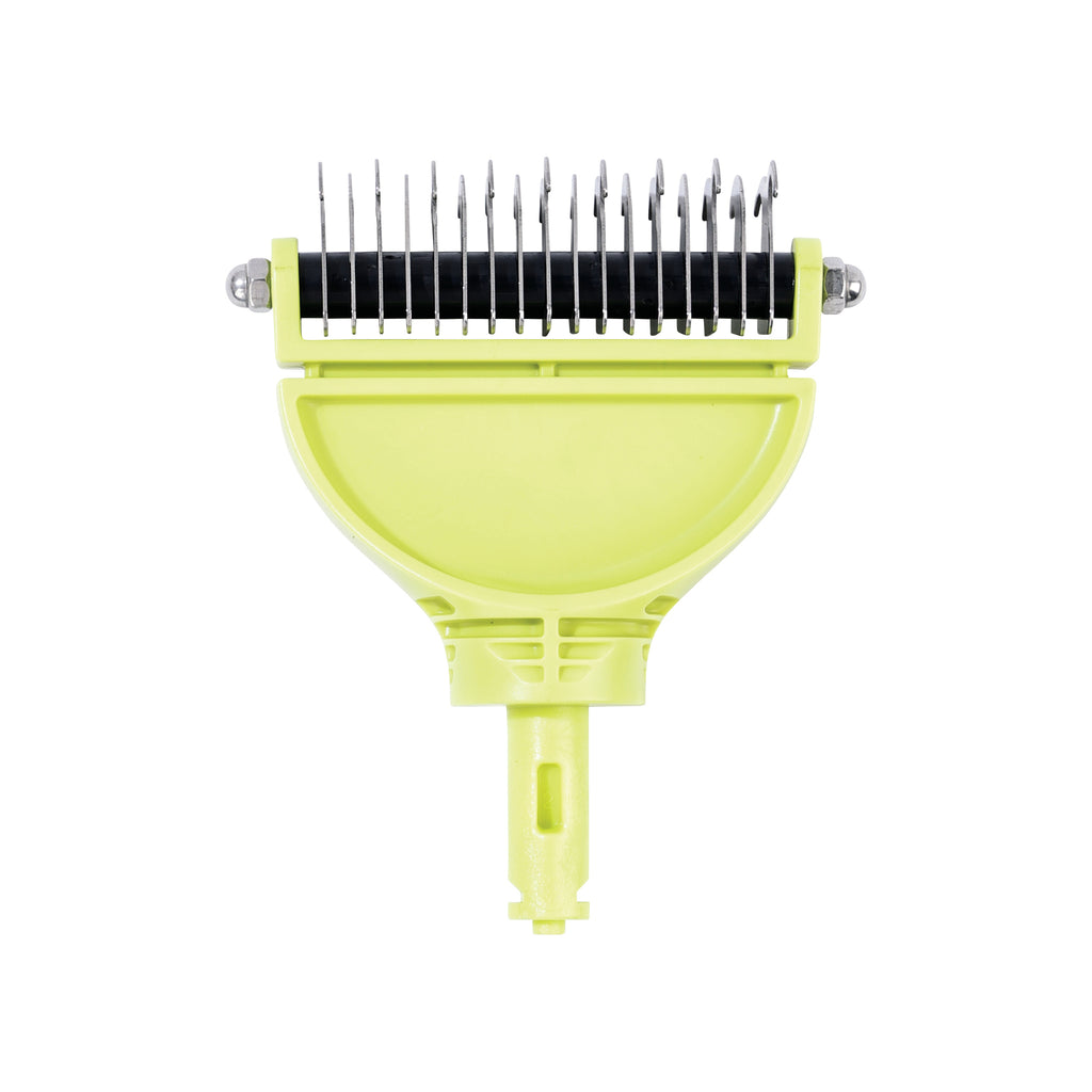 CLICK and GROOM Double-sided Dematting comb Head
