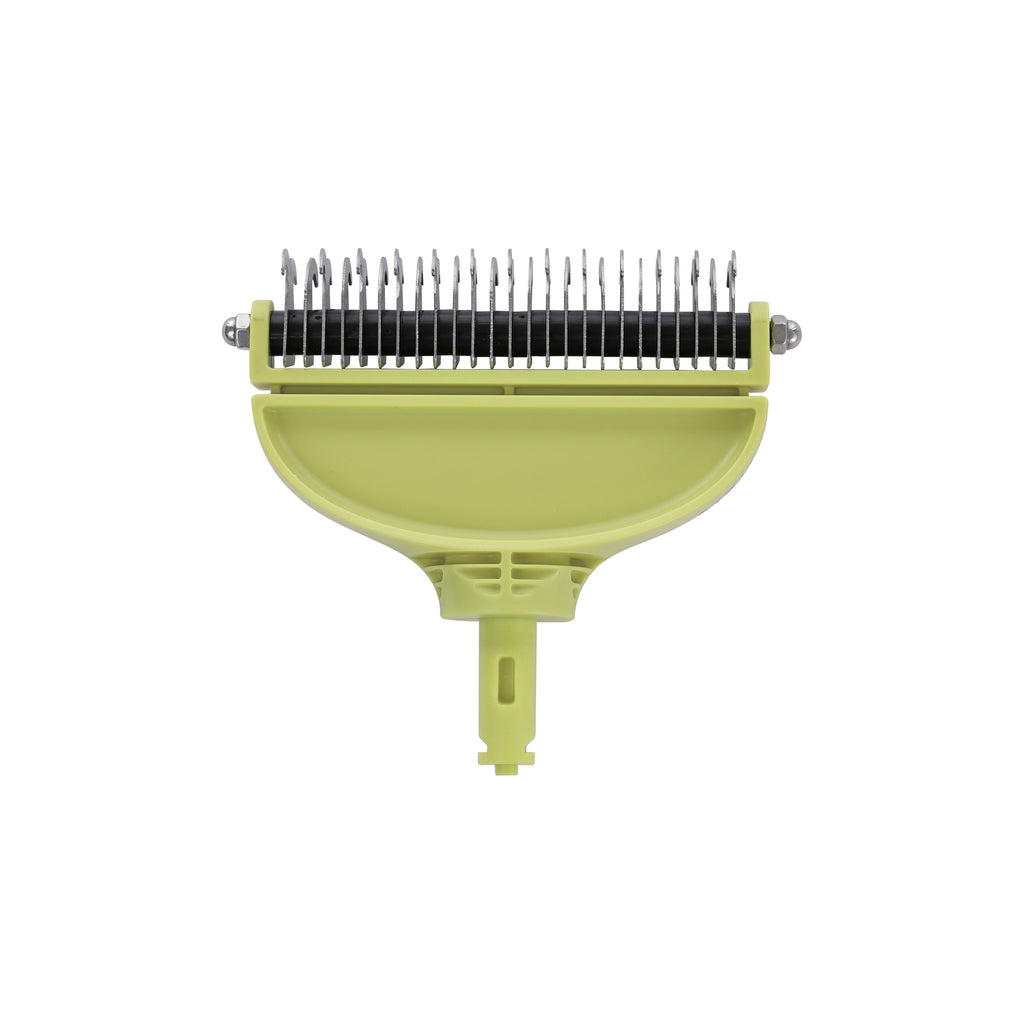 CLICK and GROOM Double-sided Dematting comb Head