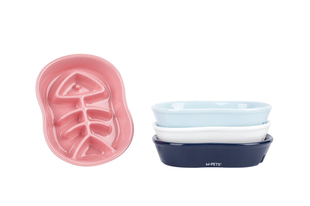 Sérene Ceramic bowls Fish Blue wave - 240 ml