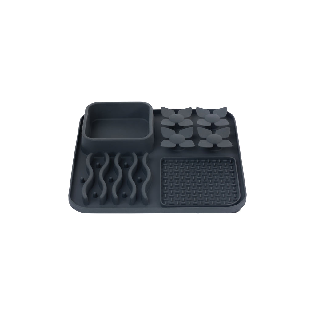 LECCA PRO 4in1 Licking mat Black