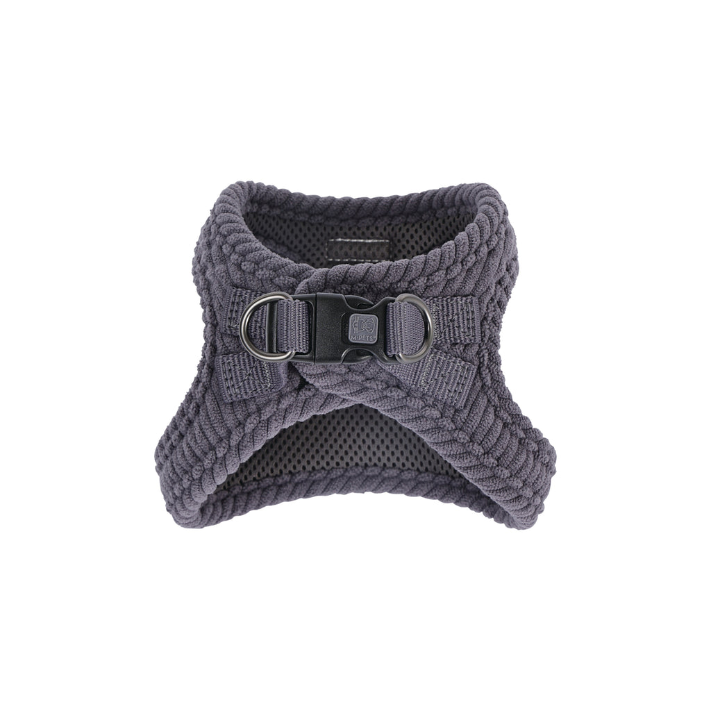 VELVET Dog harness Misty Grey