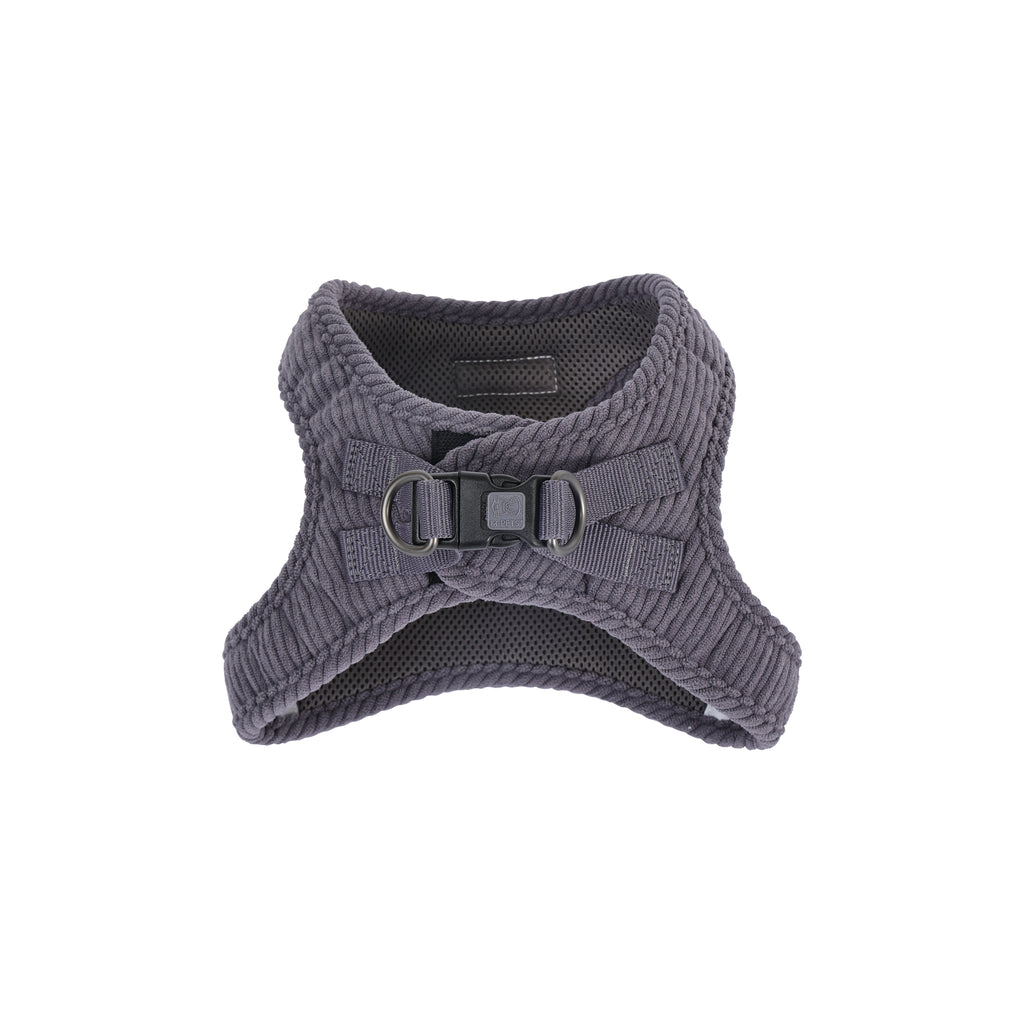 VELVET Dog harness Misty Grey