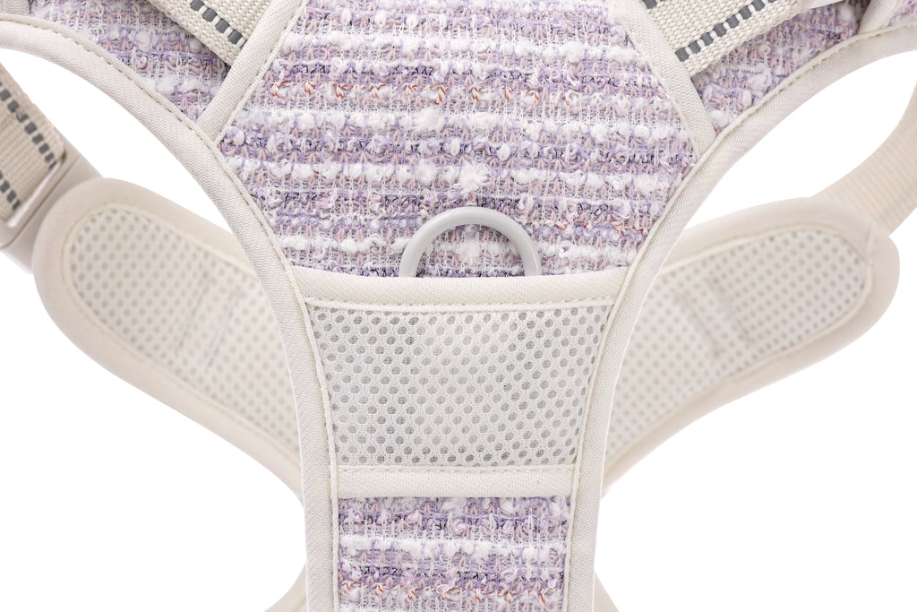 Haute Couture Dog harness Purple charm