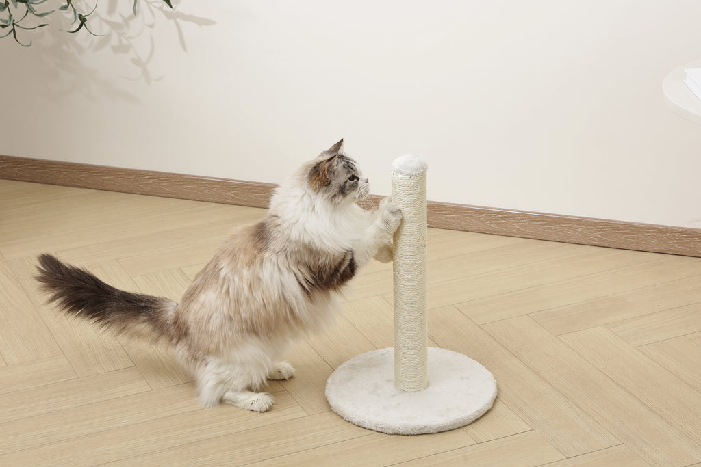 MY SECOND CAT TREE Pompom Bianco