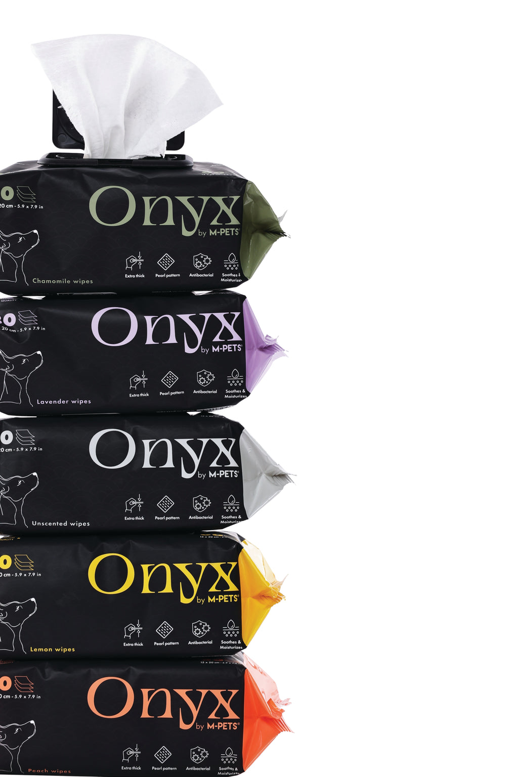 ONYX Lavender wipes - 80 sheets