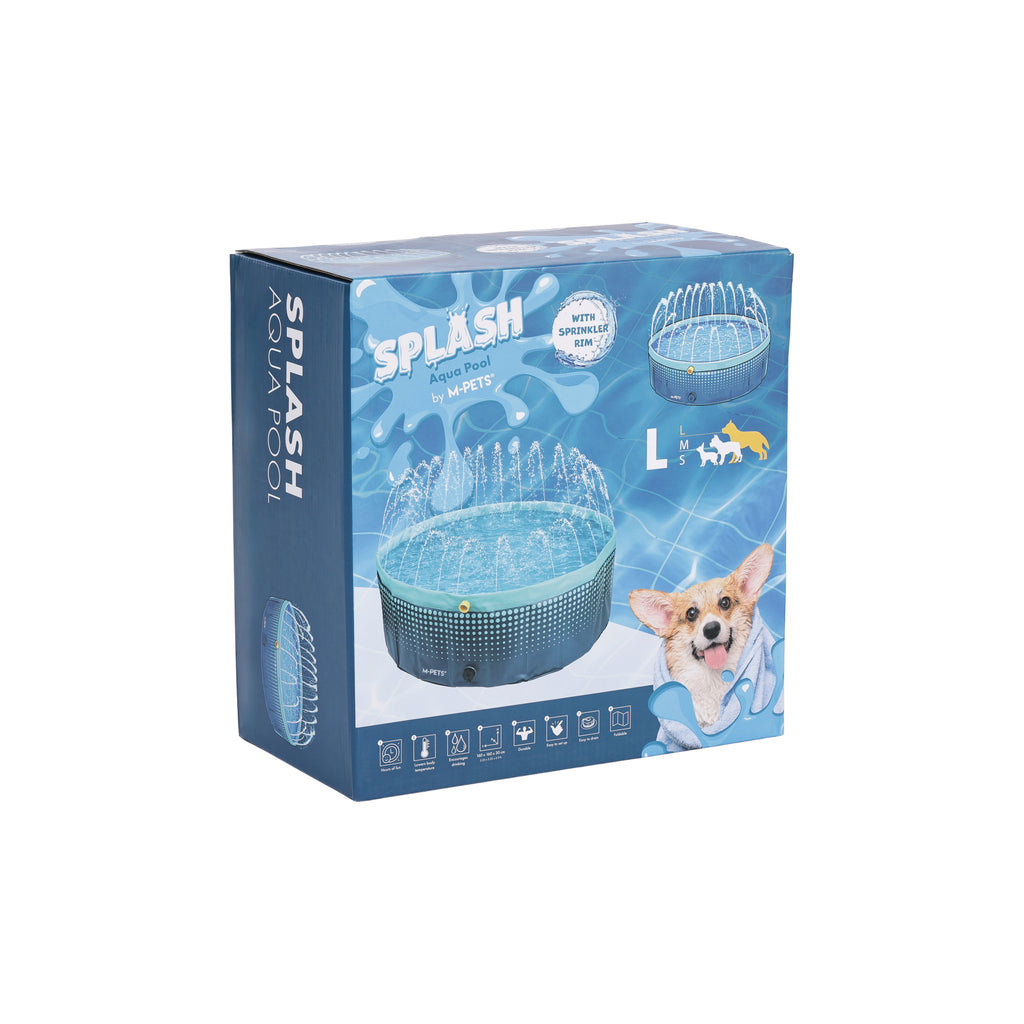 SPLASH Round Swimming Pool With Sprinkler Rim