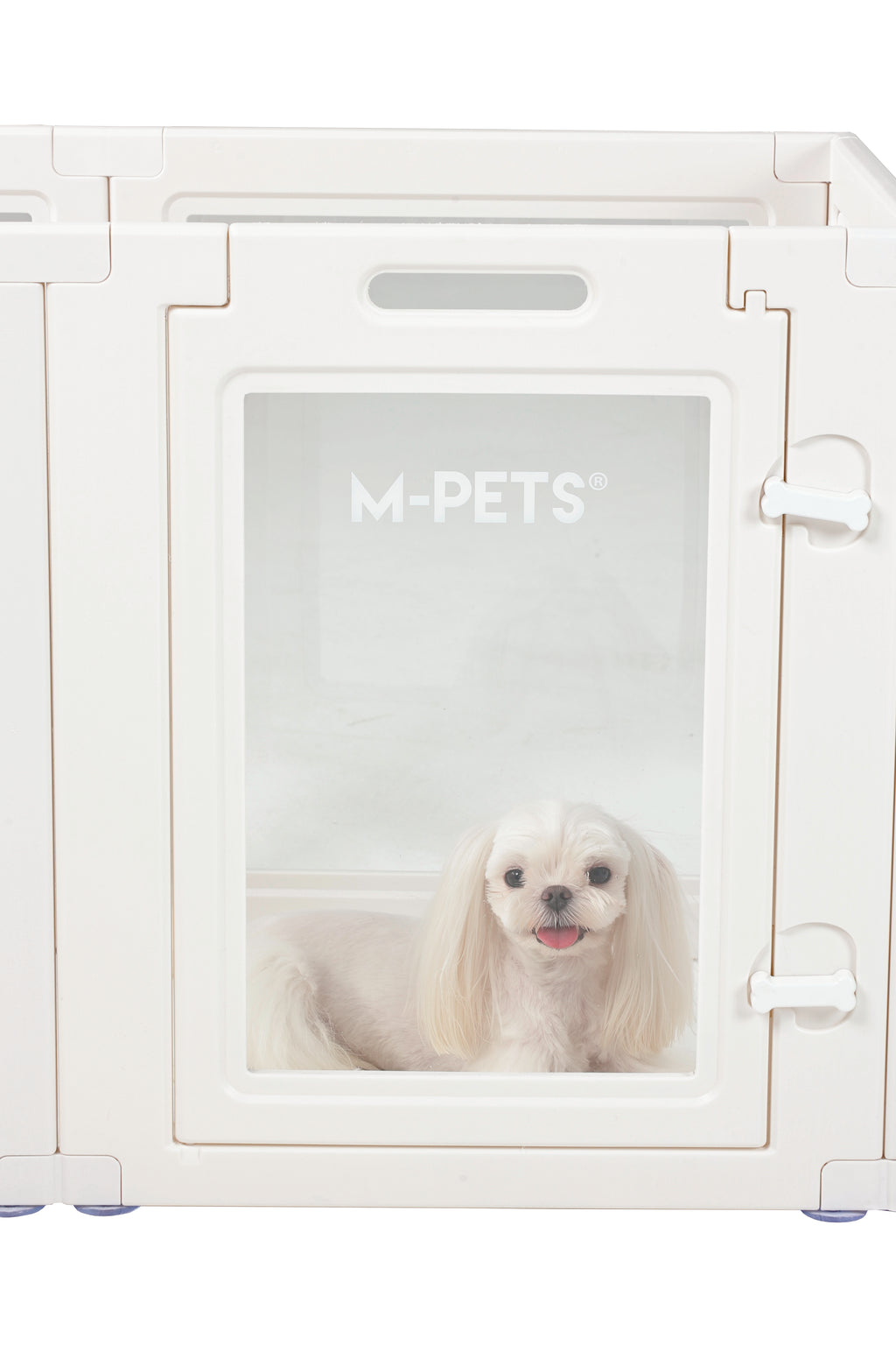 BLANCHE Puppy pen 6 panels S white
