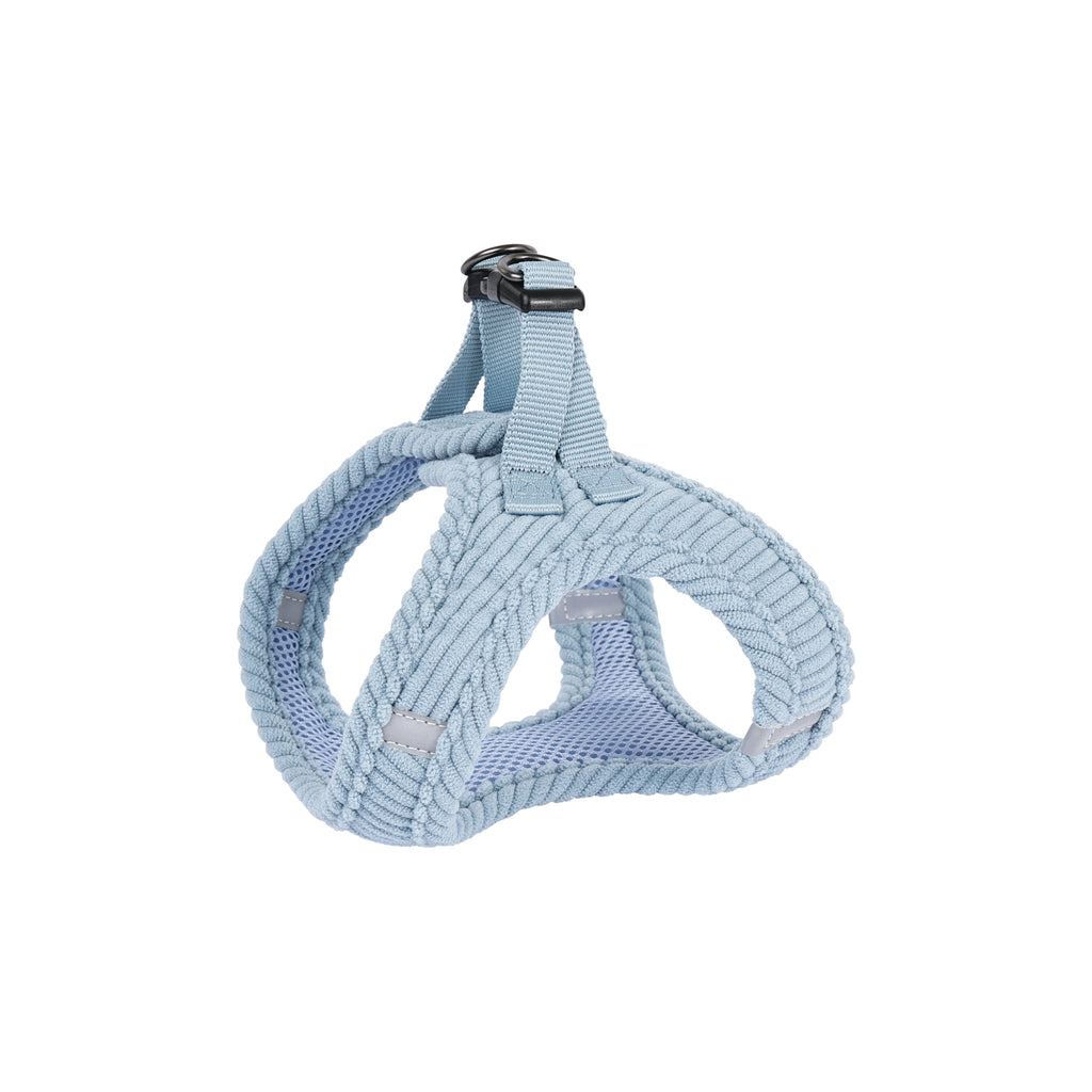 VELVET Dog harness Dusty Blue