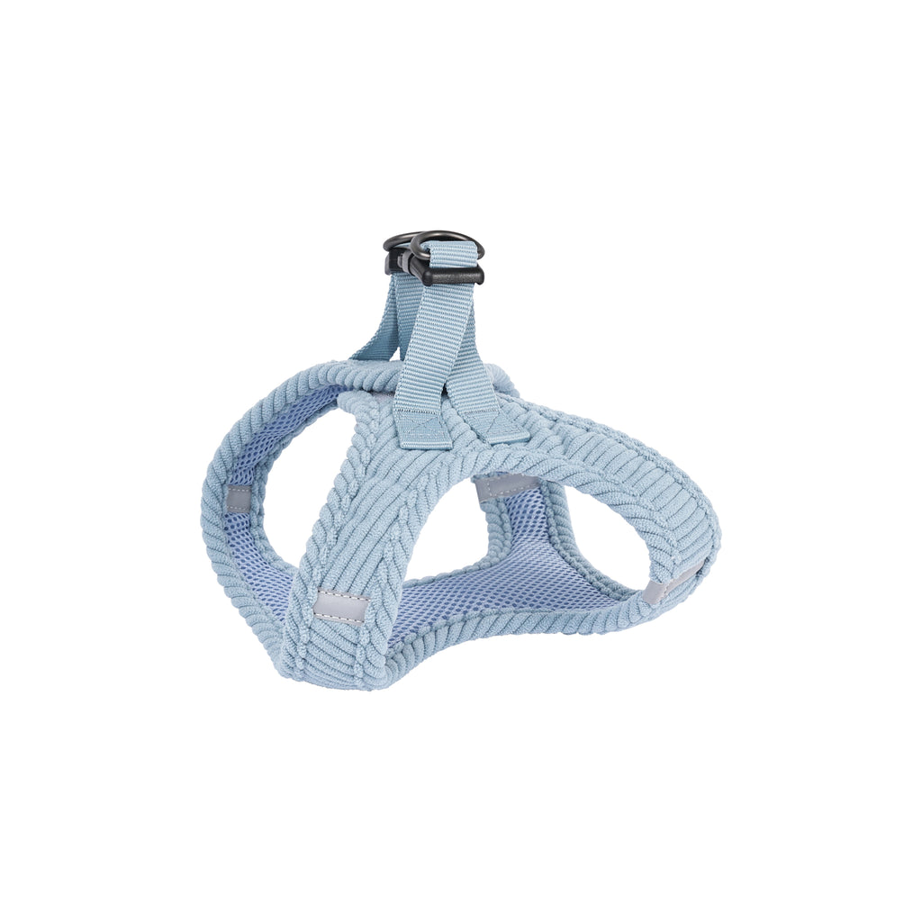 VELVET Dog harness Dusty Blue