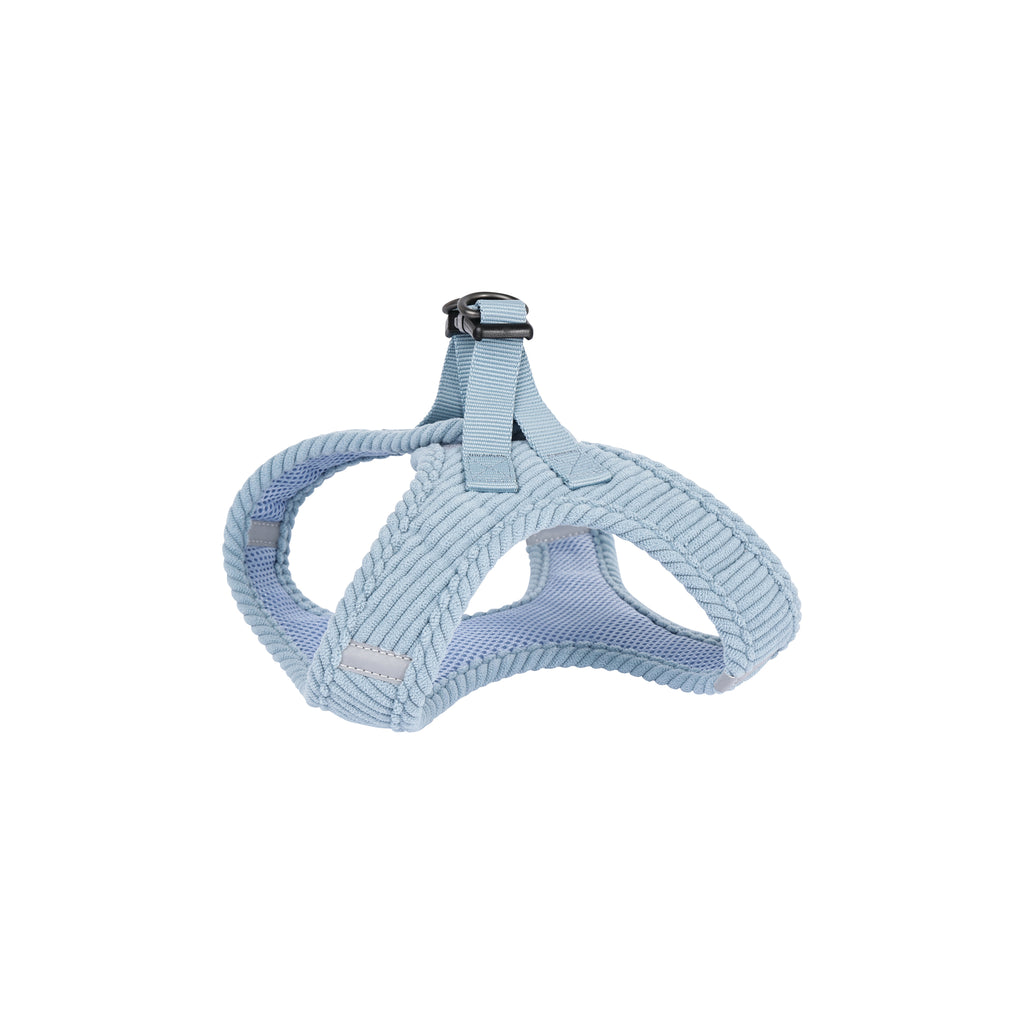 VELVET Dog harness Dusty Blue