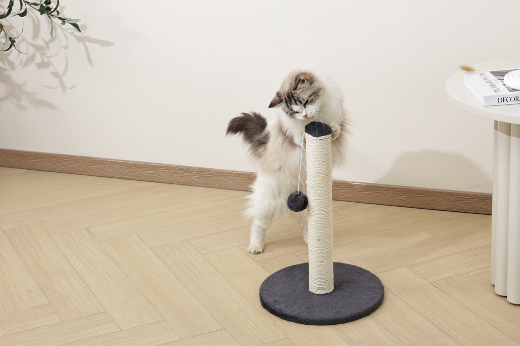 MY SECOND CAT TREE Pompom Grigio Scuro