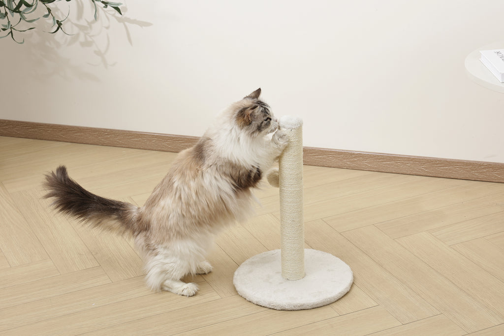 MY SECOND CAT TREE Pompom Bianco