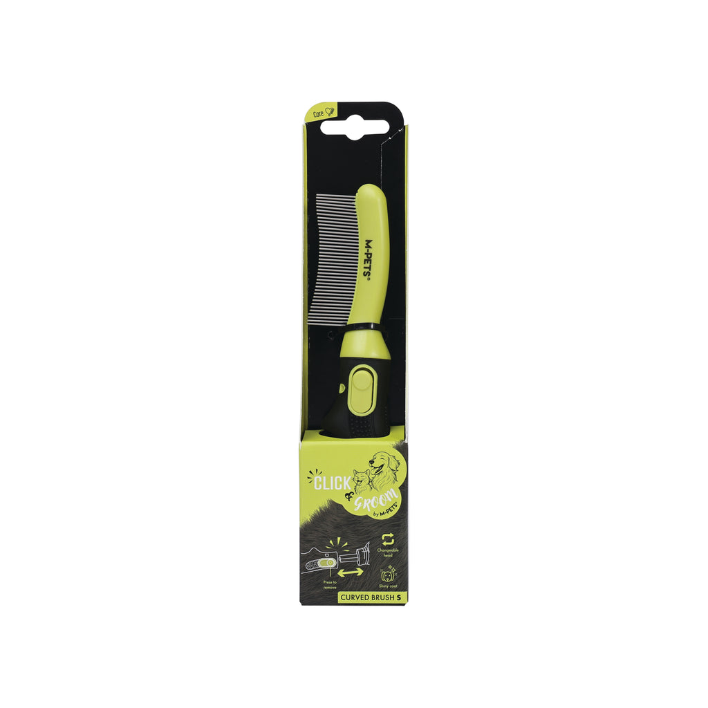 CLICK AND GROOM Curved brush