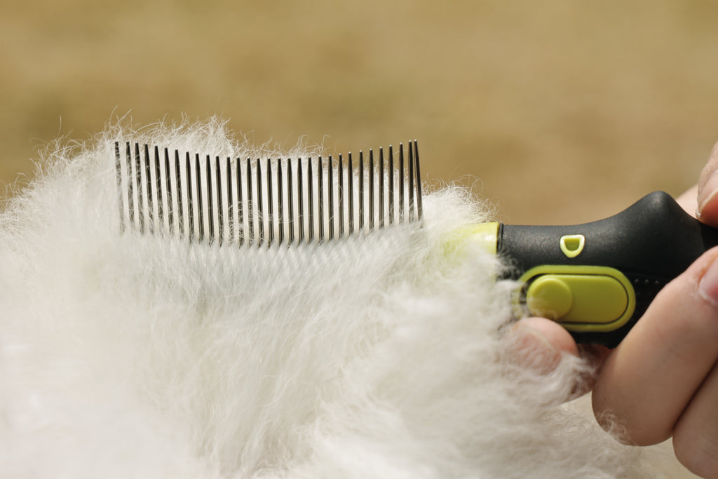 CLICK AND GROOM Curved brush