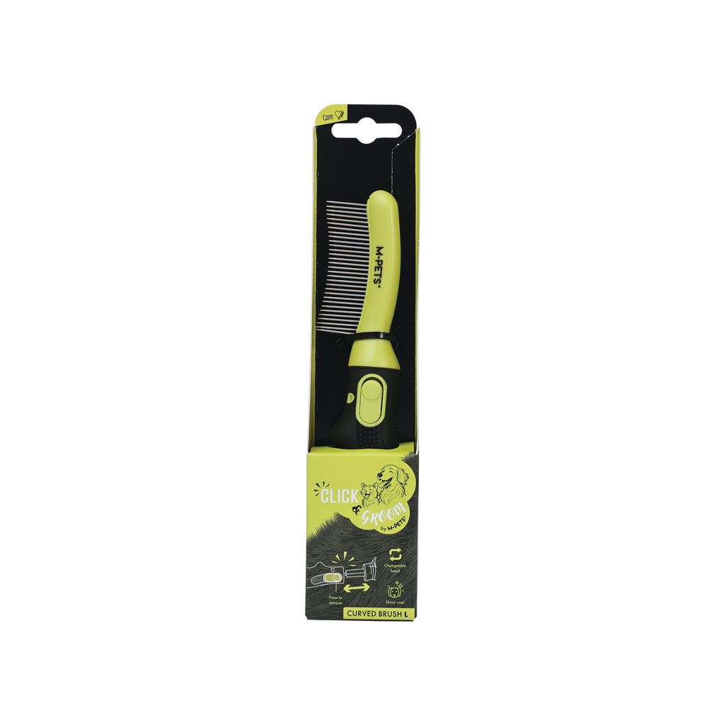 CLICK AND GROOM Curved brush