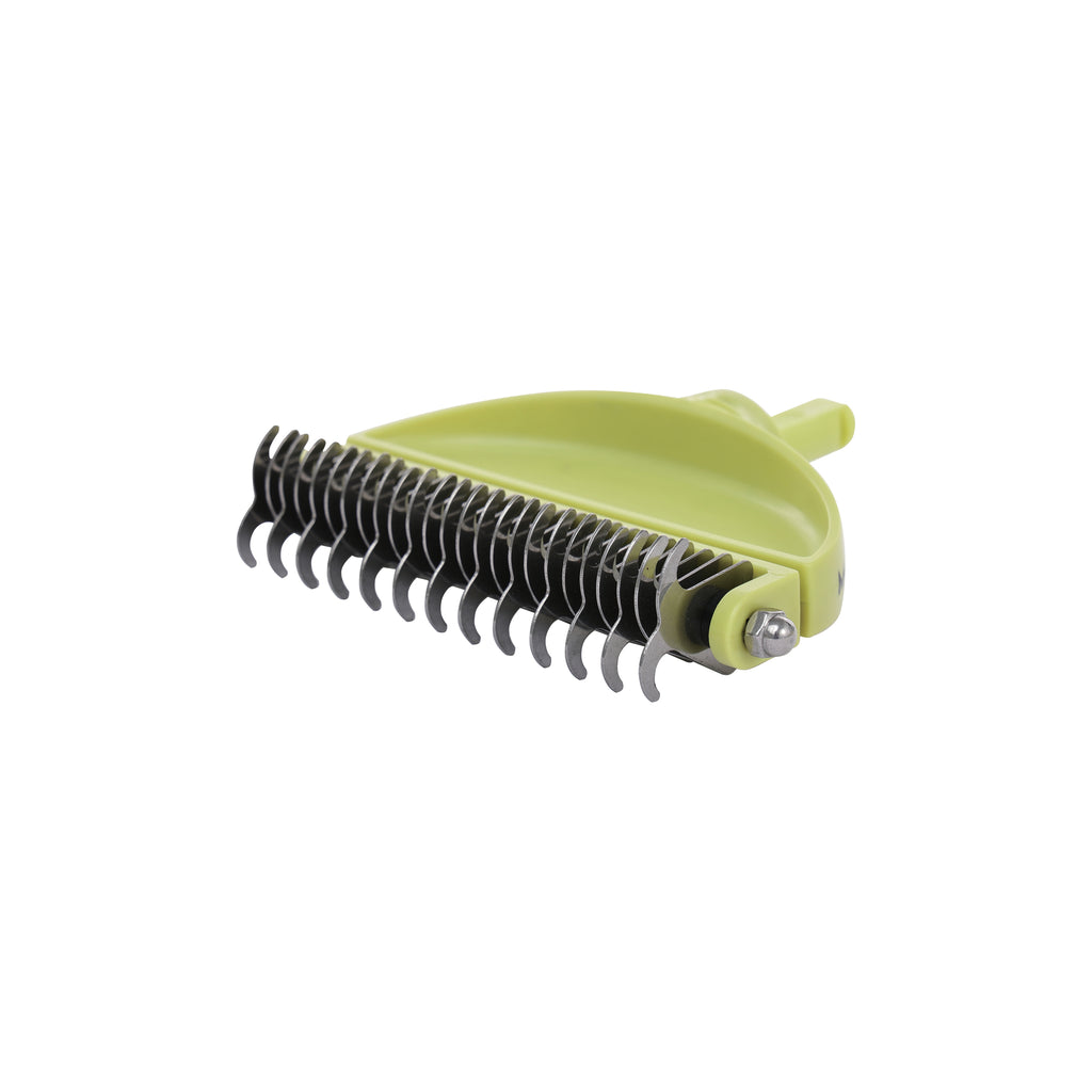 CLICK and GROOM Double-sided Dematting comb Head