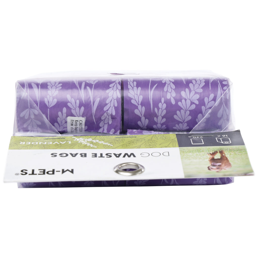 Dog Waste Bags 16 rolls Lavender