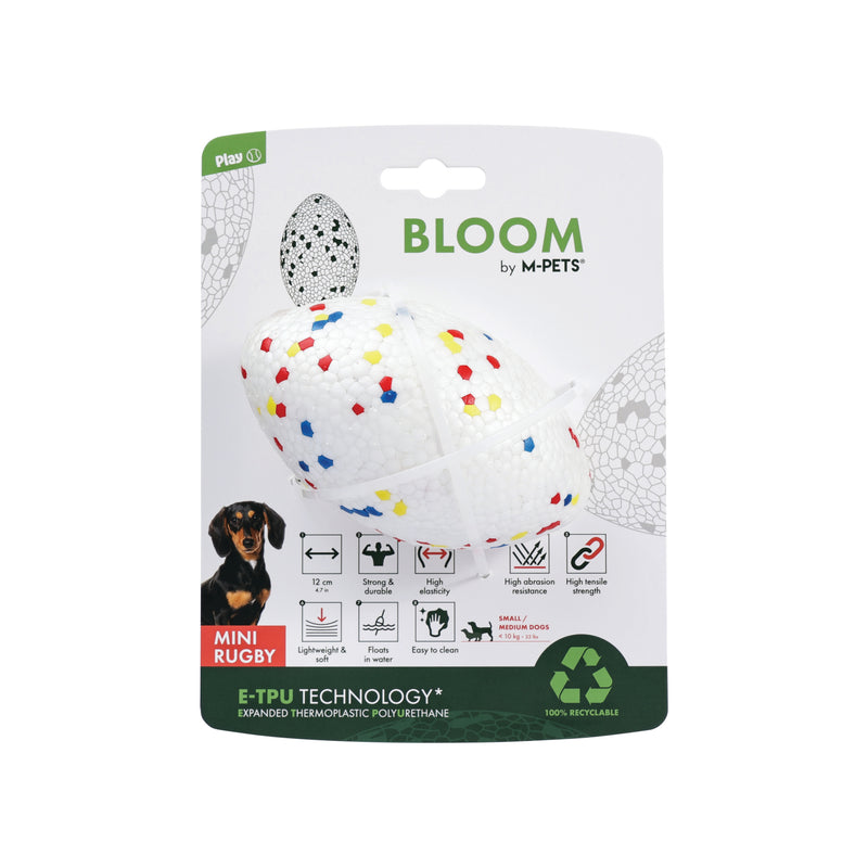 BLOOM mini Rugby Red & White