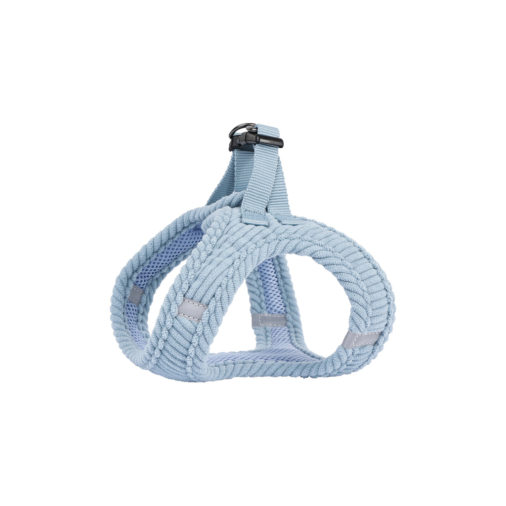 VELVET Dog harness Dusty Blue