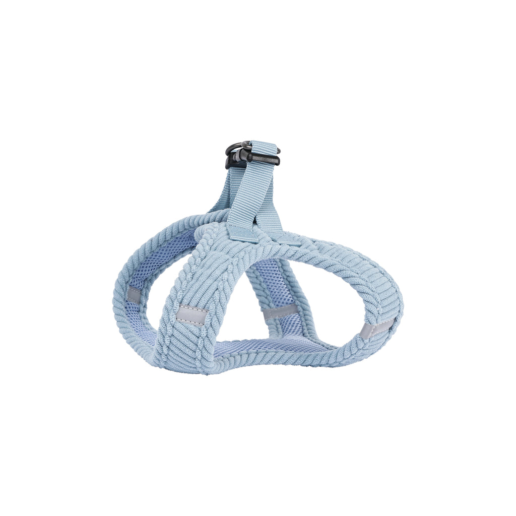 VELVET Dog harness Dusty Blue