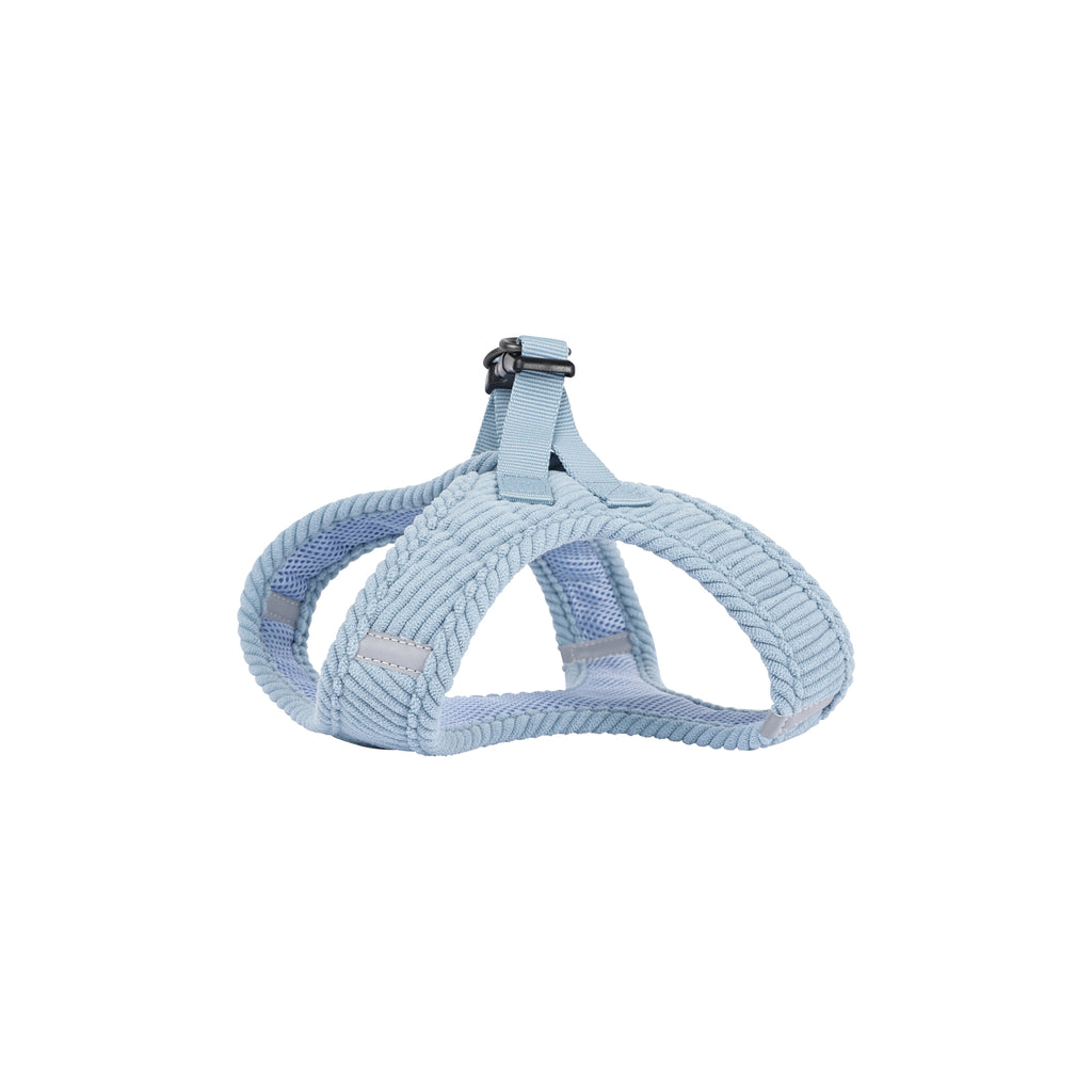 VELVET Dog harness Dusty Blue