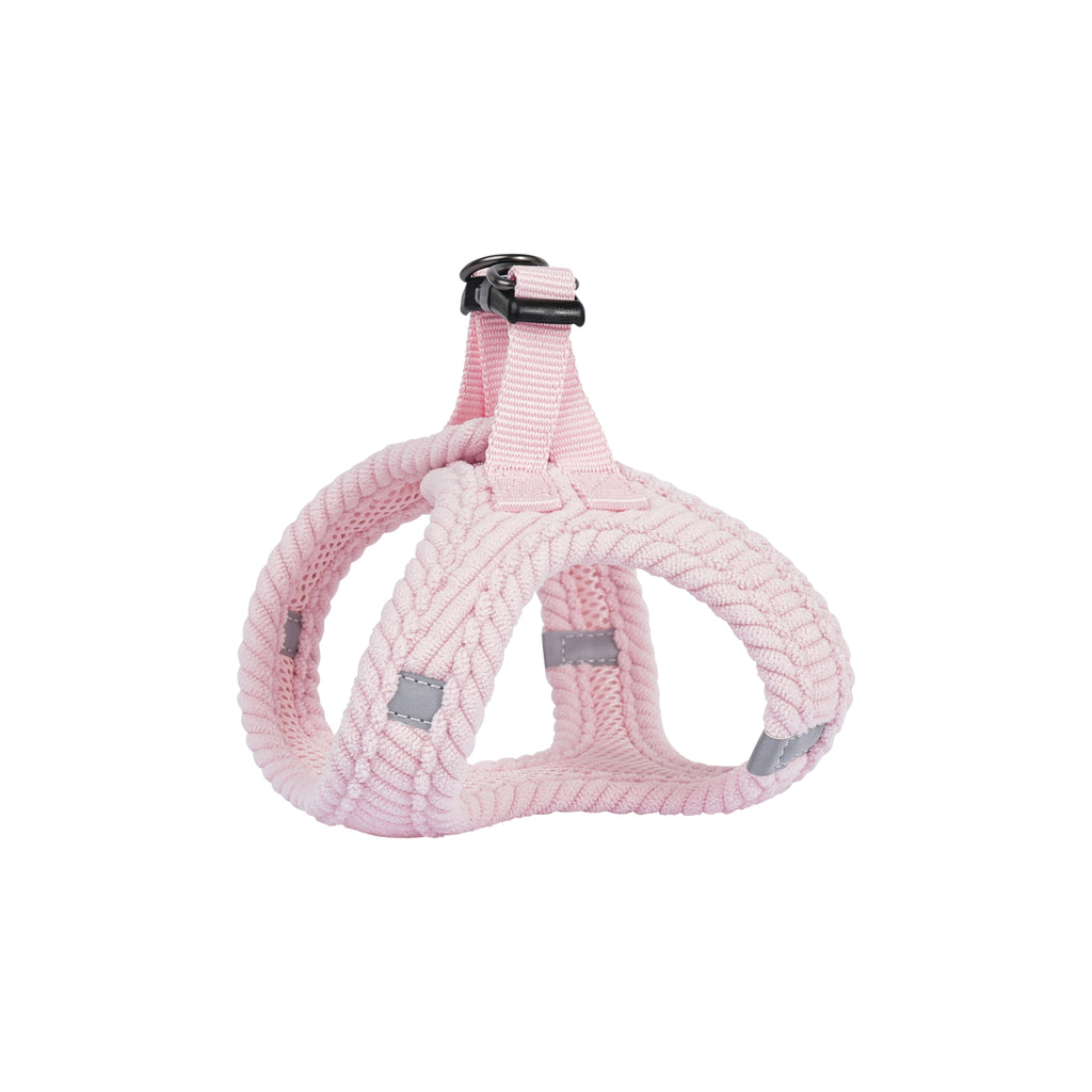 VELVET Dog harness Petal Pink