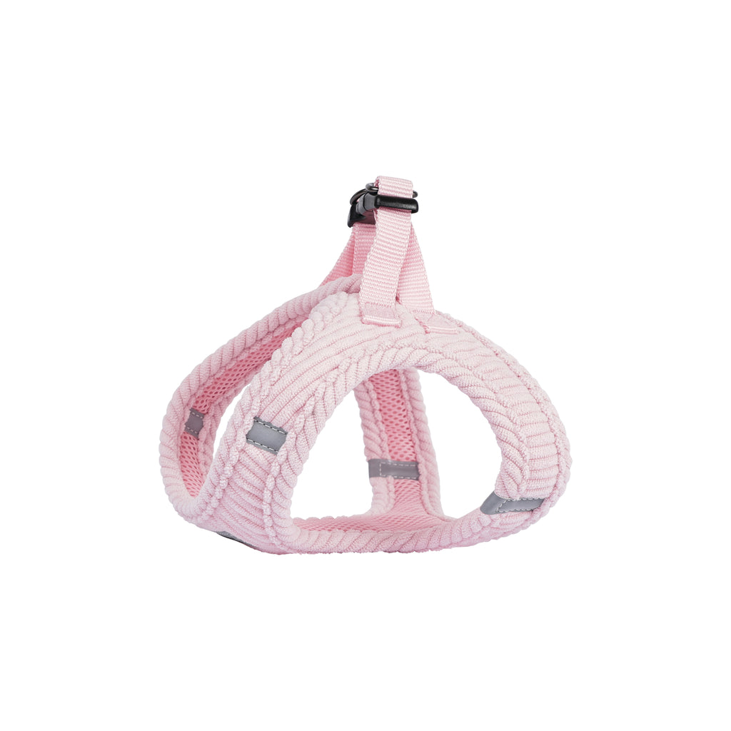 VELVET Dog harness Petal Pink