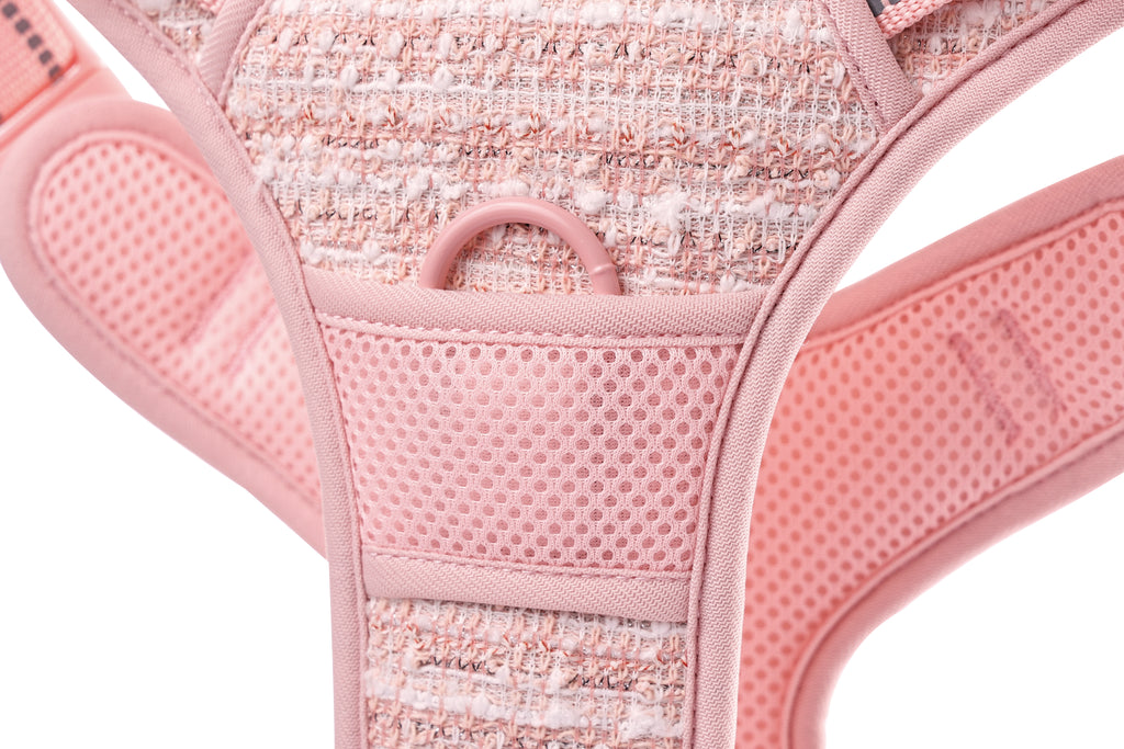 Haute Couture Dog harness Pink charm