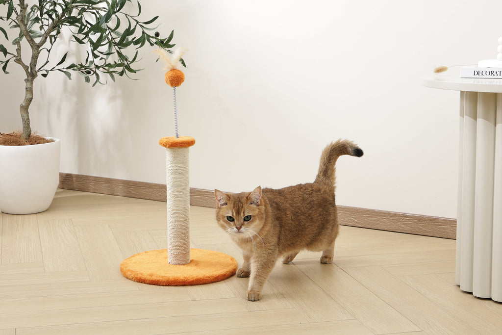 MY SECOND CAT TREE Piuma Arancione