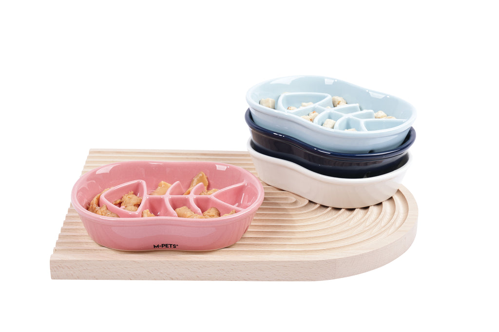 Sérene Ceramic bowls Fish Blue wave - 240 ml