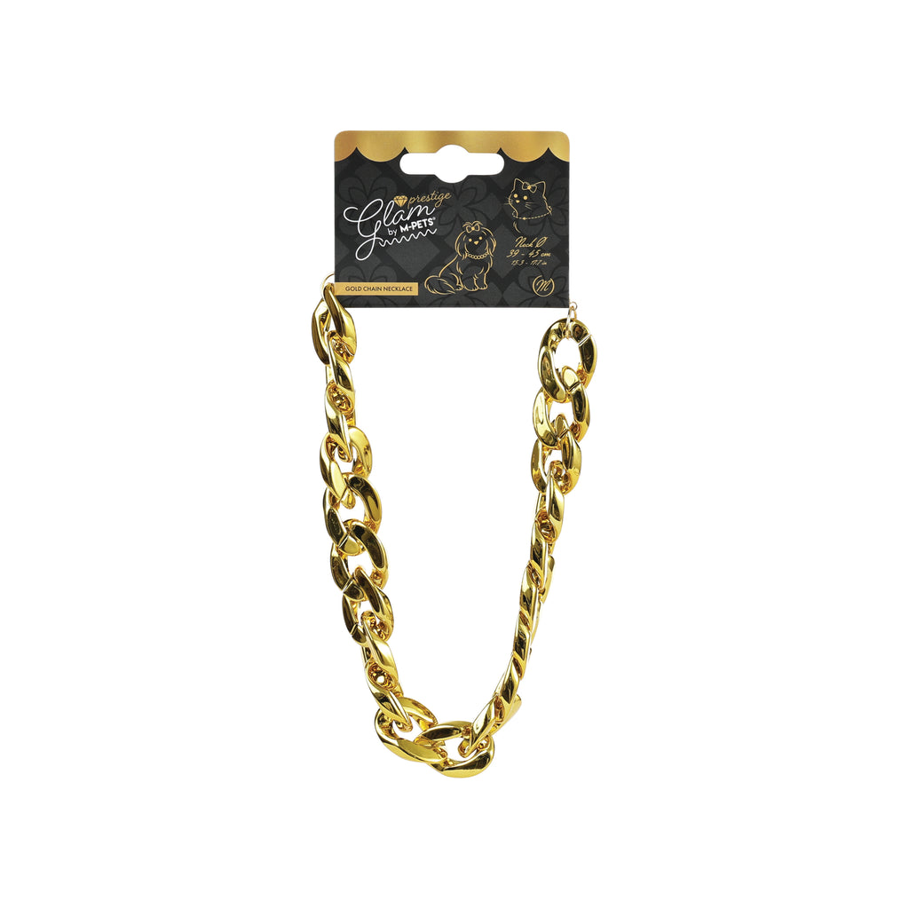 GLAM Pet Necklace Gold Chain