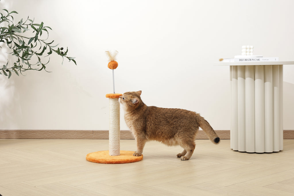 MY SECOND CAT TREE Piuma Arancione