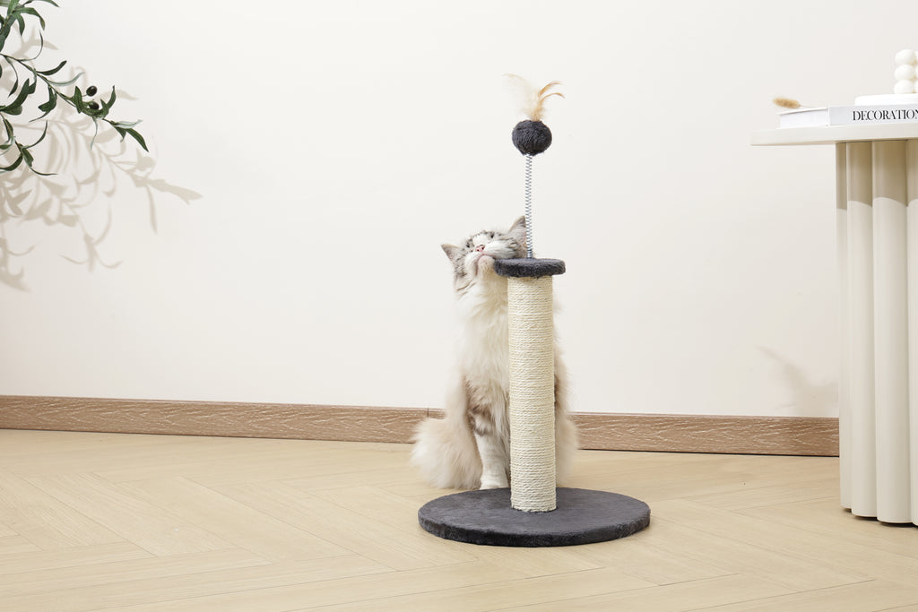 MY SECOND ALBERO PER GATTI Piuma Grigio Scuro