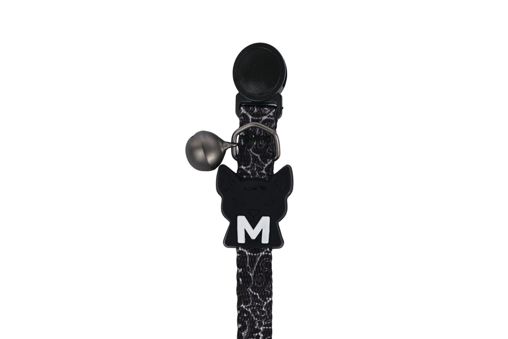 URBAN STYLE FREESTYLE Black & White Cat collar