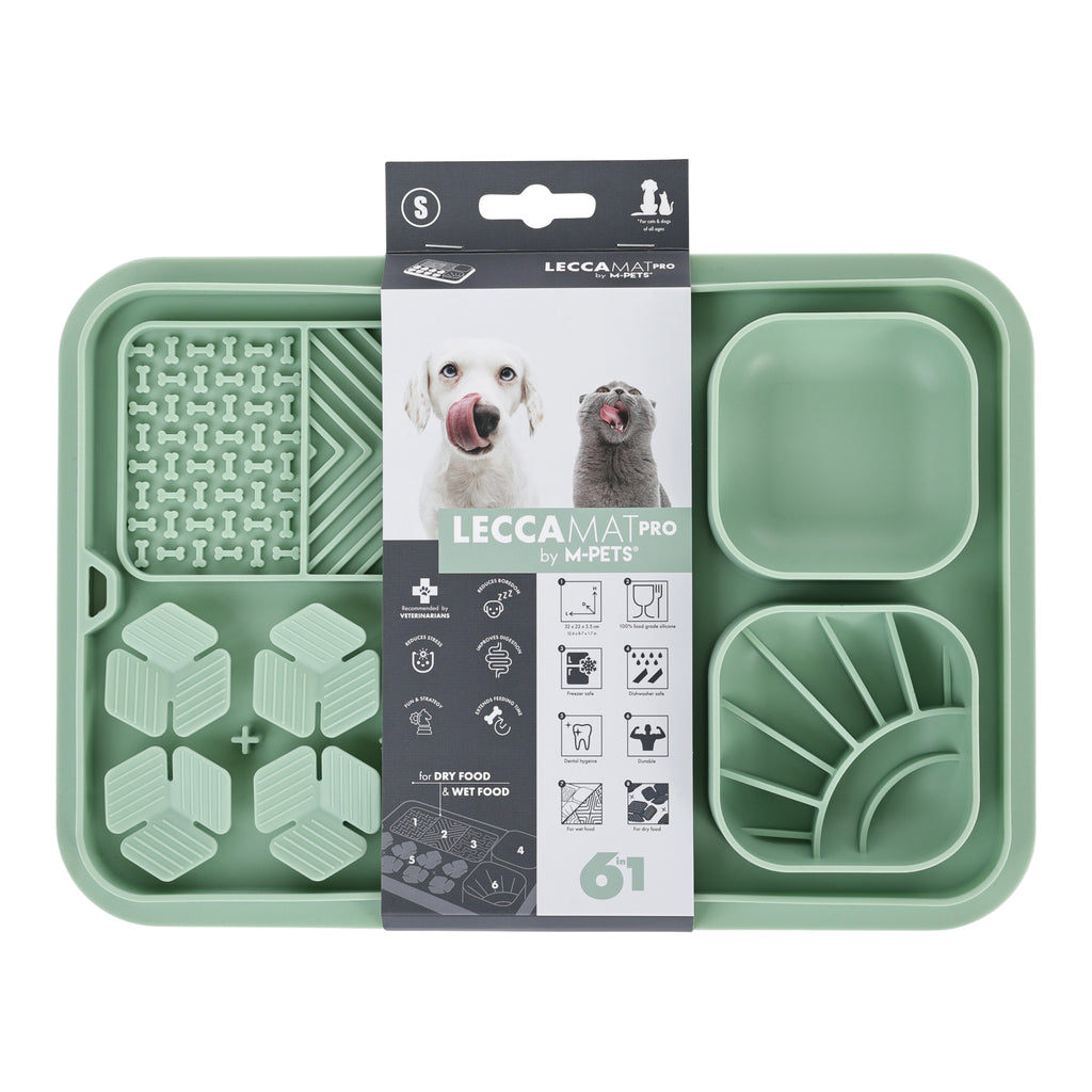 LECCA PRO 6in1 Licking mat Green